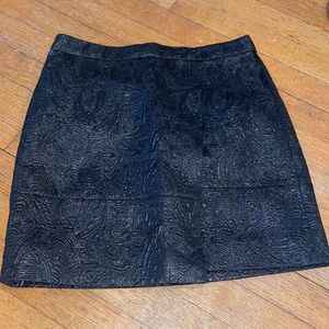 Nwt jcrew black sparkle mini skirt